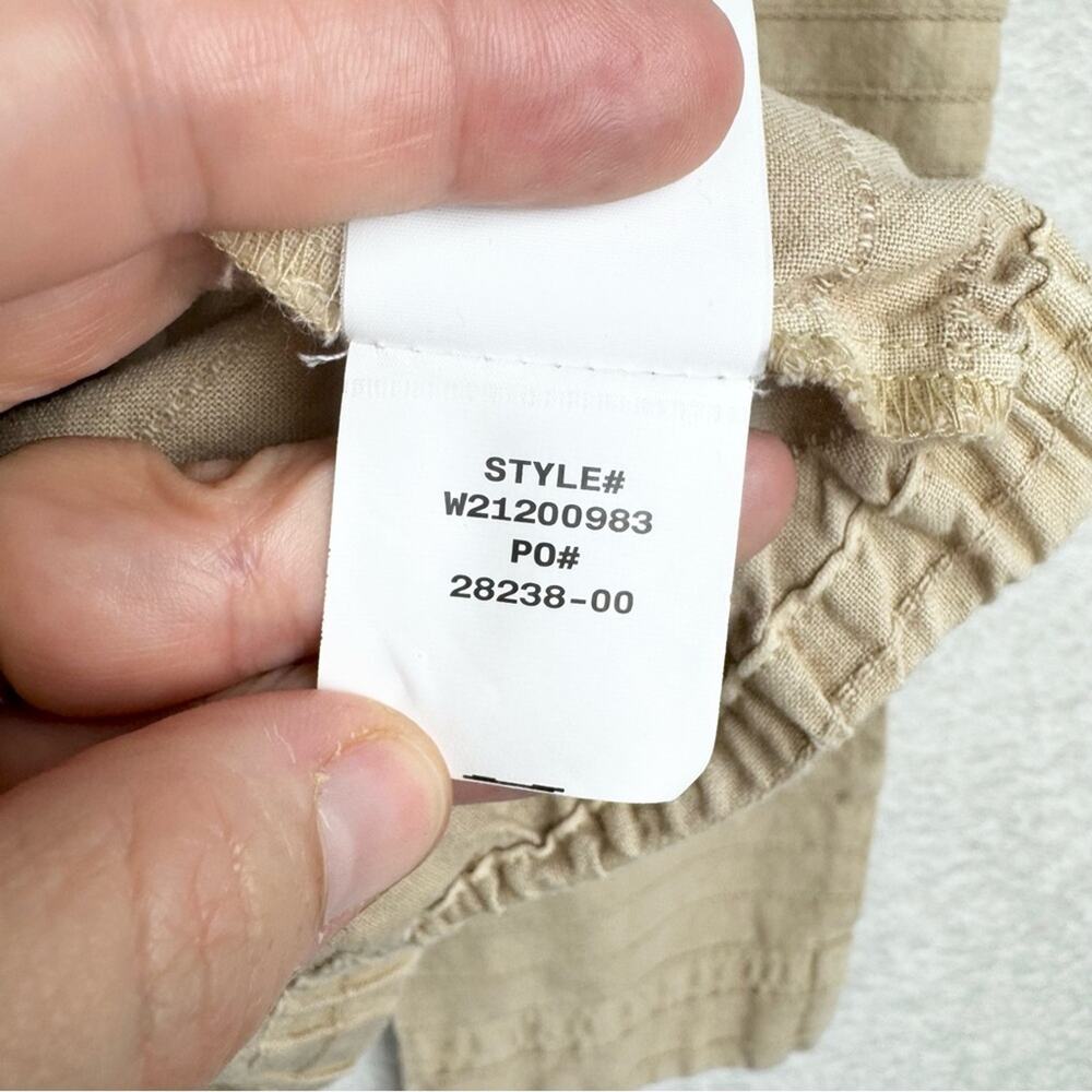 PrAna Women's Farin Textured Hooded Pullover Top/Jacket In Stone Cream Size S‎ - Picture 11 of 15